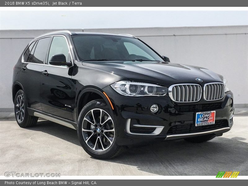 Jet Black / Terra 2018 BMW X5 sDrive35i