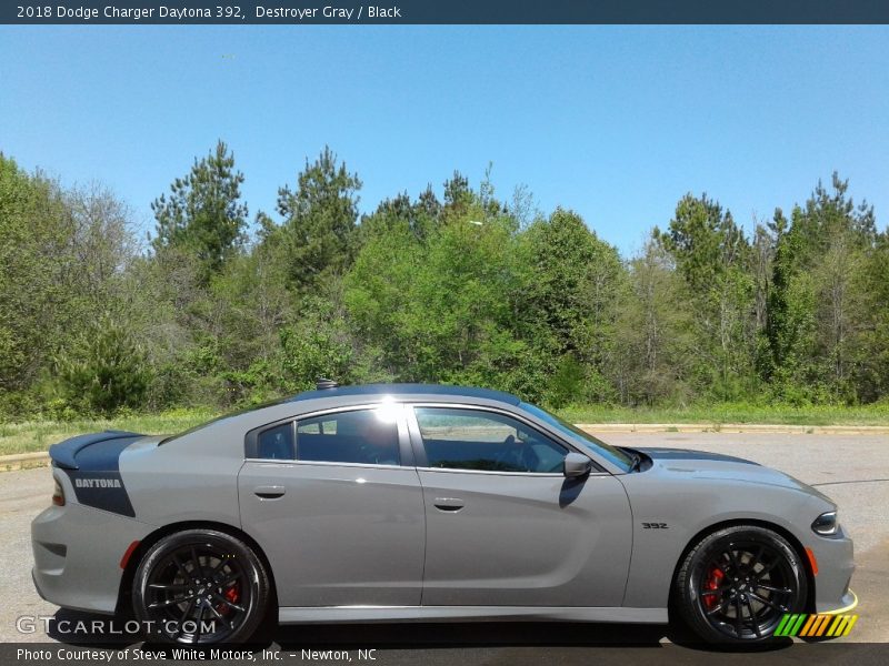 Destroyer Gray / Black 2018 Dodge Charger Daytona 392