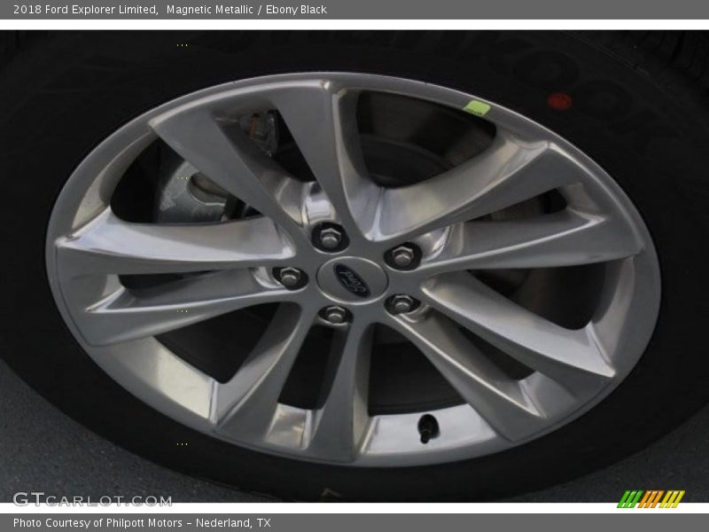Magnetic Metallic / Ebony Black 2018 Ford Explorer Limited