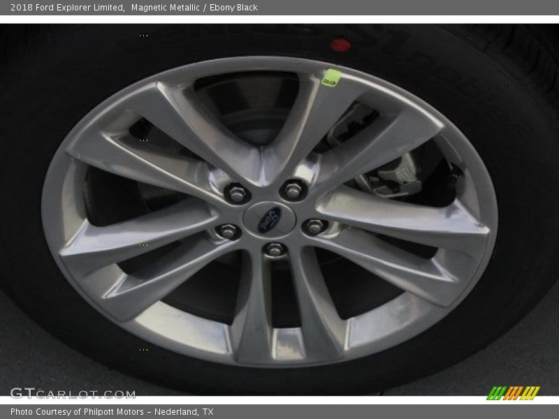 Magnetic Metallic / Ebony Black 2018 Ford Explorer Limited