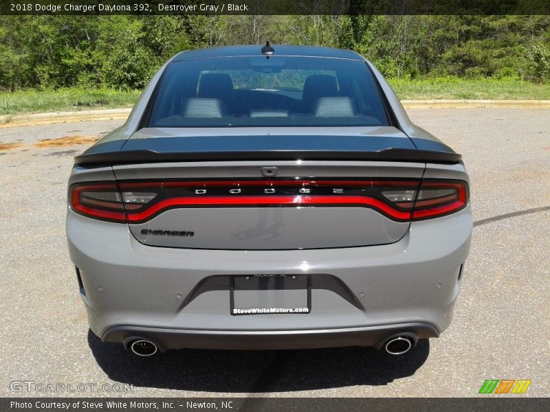 Destroyer Gray / Black 2018 Dodge Charger Daytona 392