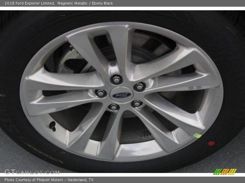 Magnetic Metallic / Ebony Black 2018 Ford Explorer Limited