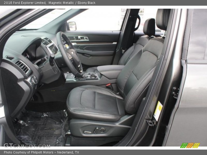 Magnetic Metallic / Ebony Black 2018 Ford Explorer Limited