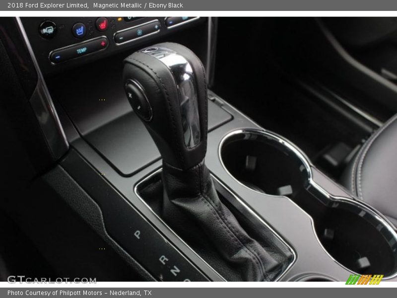 Magnetic Metallic / Ebony Black 2018 Ford Explorer Limited