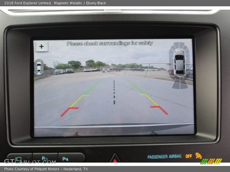 Magnetic Metallic / Ebony Black 2018 Ford Explorer Limited