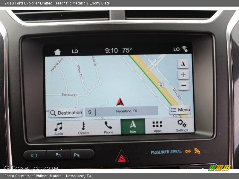 Magnetic Metallic / Ebony Black 2018 Ford Explorer Limited
