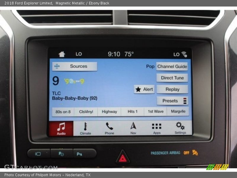 Magnetic Metallic / Ebony Black 2018 Ford Explorer Limited