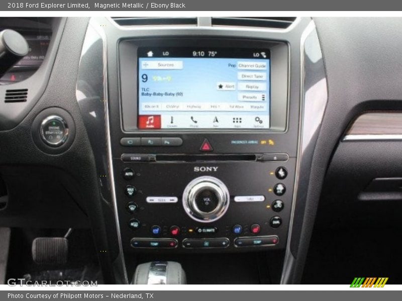 Magnetic Metallic / Ebony Black 2018 Ford Explorer Limited