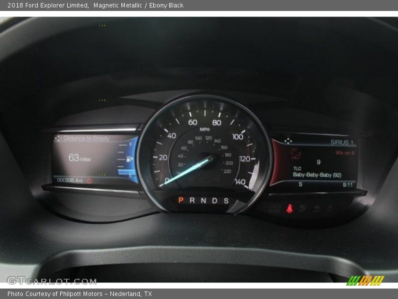 Magnetic Metallic / Ebony Black 2018 Ford Explorer Limited
