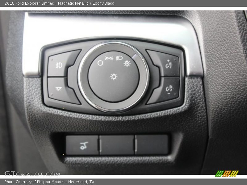 Magnetic Metallic / Ebony Black 2018 Ford Explorer Limited