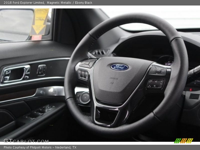 Magnetic Metallic / Ebony Black 2018 Ford Explorer Limited