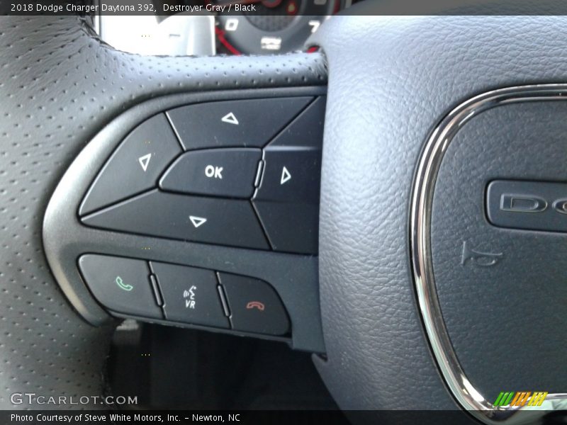Destroyer Gray / Black 2018 Dodge Charger Daytona 392