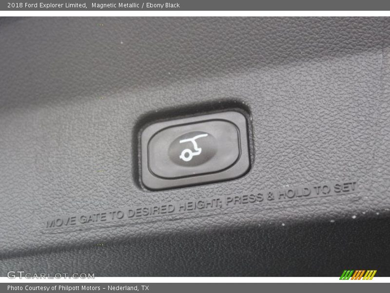Magnetic Metallic / Ebony Black 2018 Ford Explorer Limited