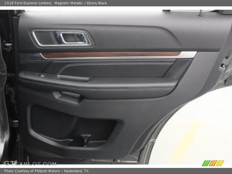 Magnetic Metallic / Ebony Black 2018 Ford Explorer Limited