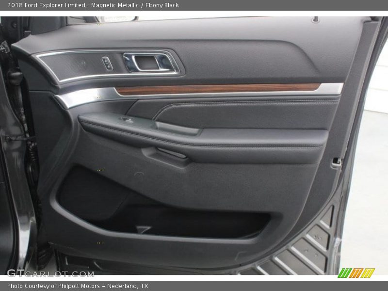 Magnetic Metallic / Ebony Black 2018 Ford Explorer Limited