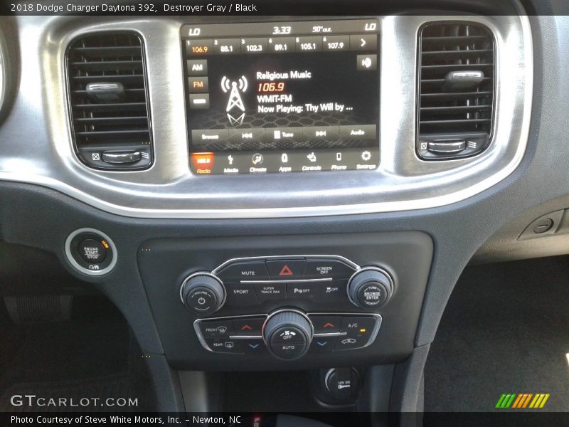 Destroyer Gray / Black 2018 Dodge Charger Daytona 392