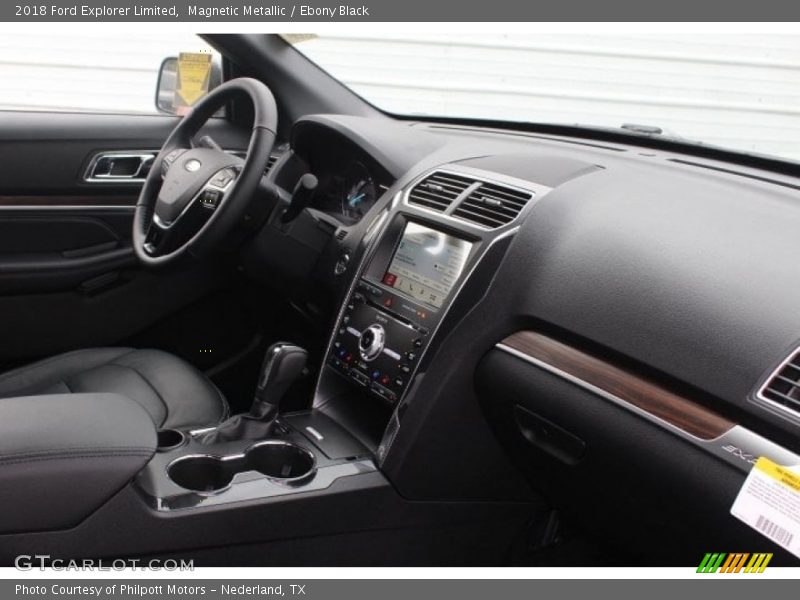 Magnetic Metallic / Ebony Black 2018 Ford Explorer Limited