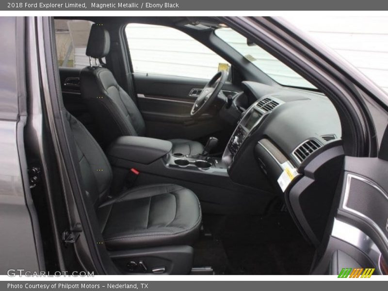 Magnetic Metallic / Ebony Black 2018 Ford Explorer Limited