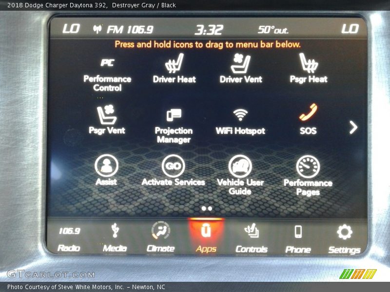 Destroyer Gray / Black 2018 Dodge Charger Daytona 392