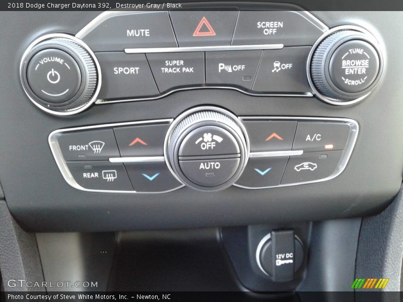 Destroyer Gray / Black 2018 Dodge Charger Daytona 392