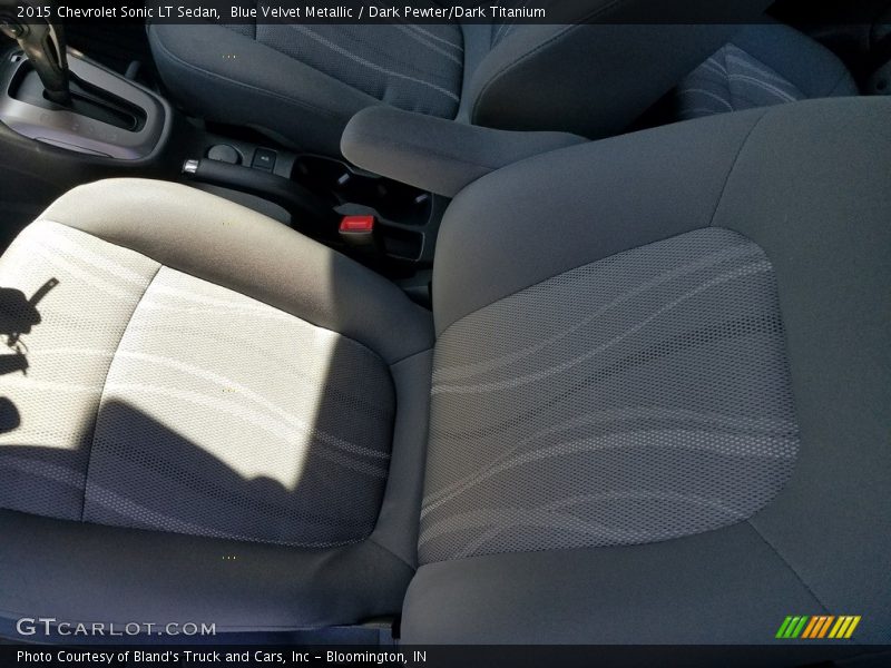 Blue Velvet Metallic / Dark Pewter/Dark Titanium 2015 Chevrolet Sonic LT Sedan