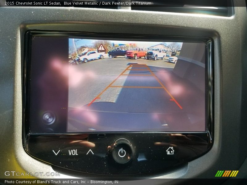 Blue Velvet Metallic / Dark Pewter/Dark Titanium 2015 Chevrolet Sonic LT Sedan
