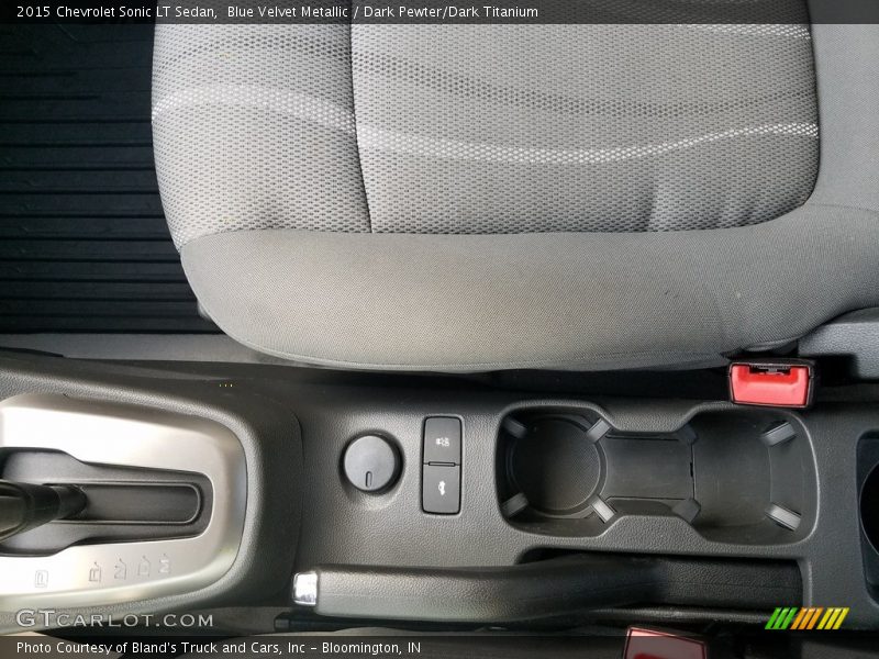 Blue Velvet Metallic / Dark Pewter/Dark Titanium 2015 Chevrolet Sonic LT Sedan