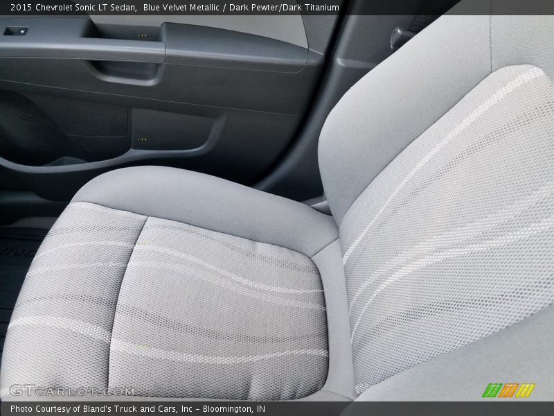 Blue Velvet Metallic / Dark Pewter/Dark Titanium 2015 Chevrolet Sonic LT Sedan