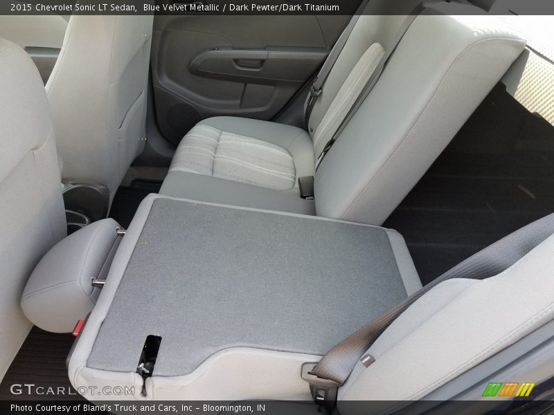 Blue Velvet Metallic / Dark Pewter/Dark Titanium 2015 Chevrolet Sonic LT Sedan