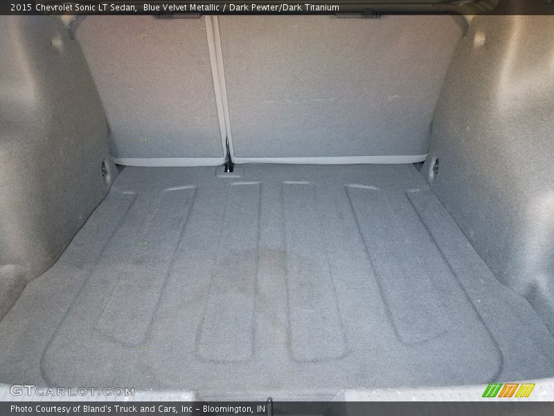 Blue Velvet Metallic / Dark Pewter/Dark Titanium 2015 Chevrolet Sonic LT Sedan