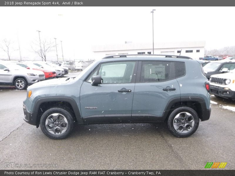 Anvil / Black 2018 Jeep Renegade Sport 4x4