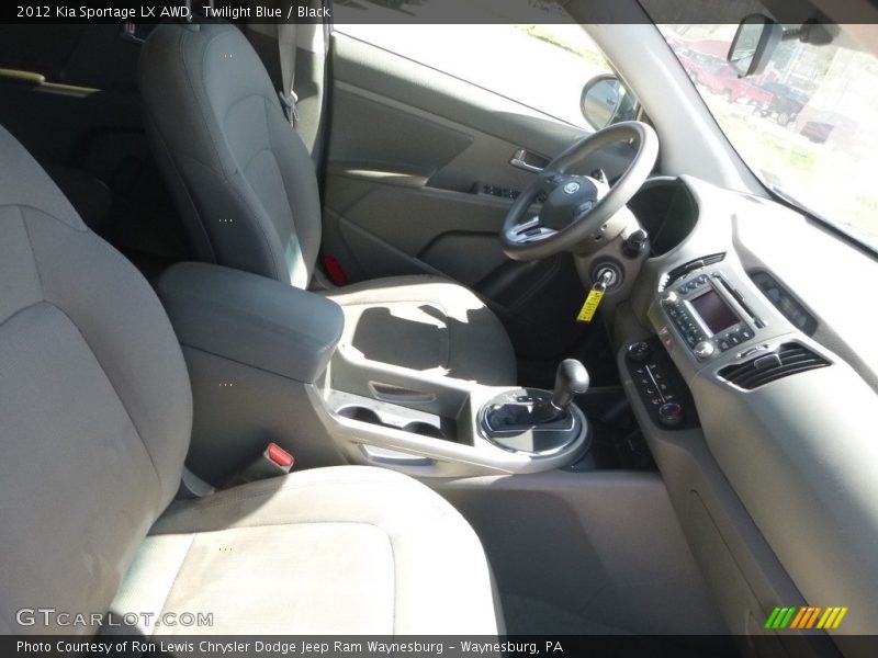 Twilight Blue / Black 2012 Kia Sportage LX AWD