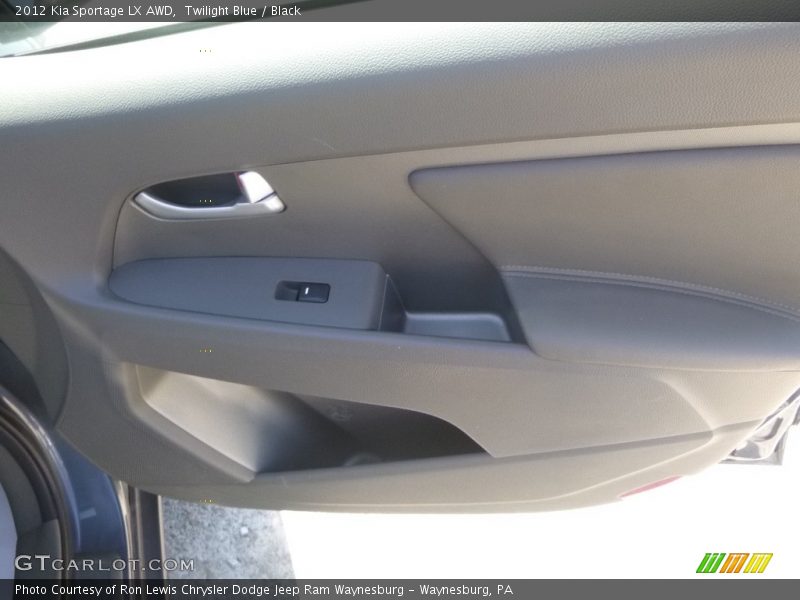 Twilight Blue / Black 2012 Kia Sportage LX AWD