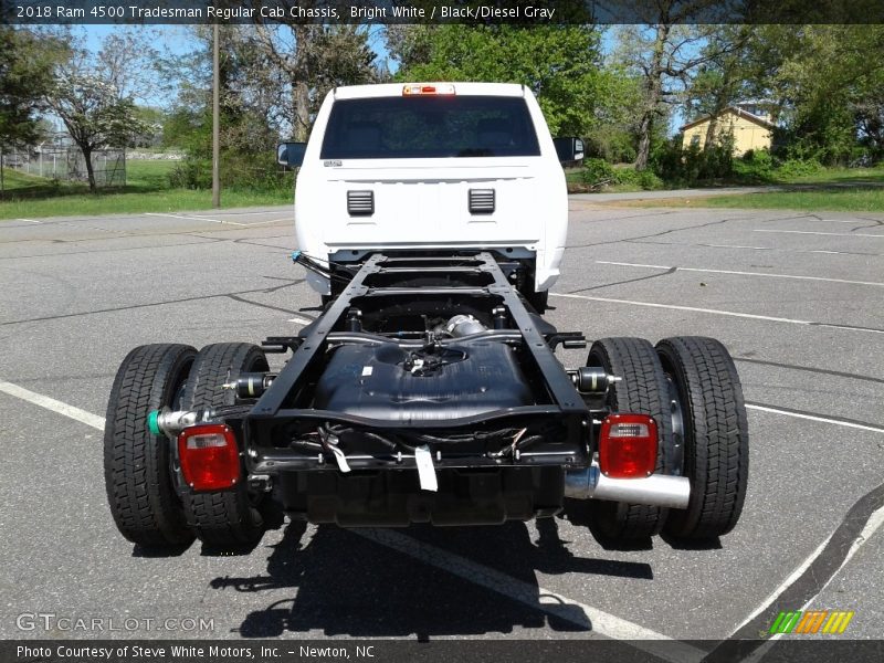 Bright White / Black/Diesel Gray 2018 Ram 4500 Tradesman Regular Cab Chassis