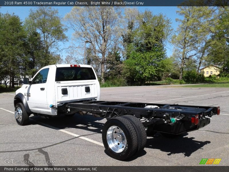 Bright White / Black/Diesel Gray 2018 Ram 4500 Tradesman Regular Cab Chassis