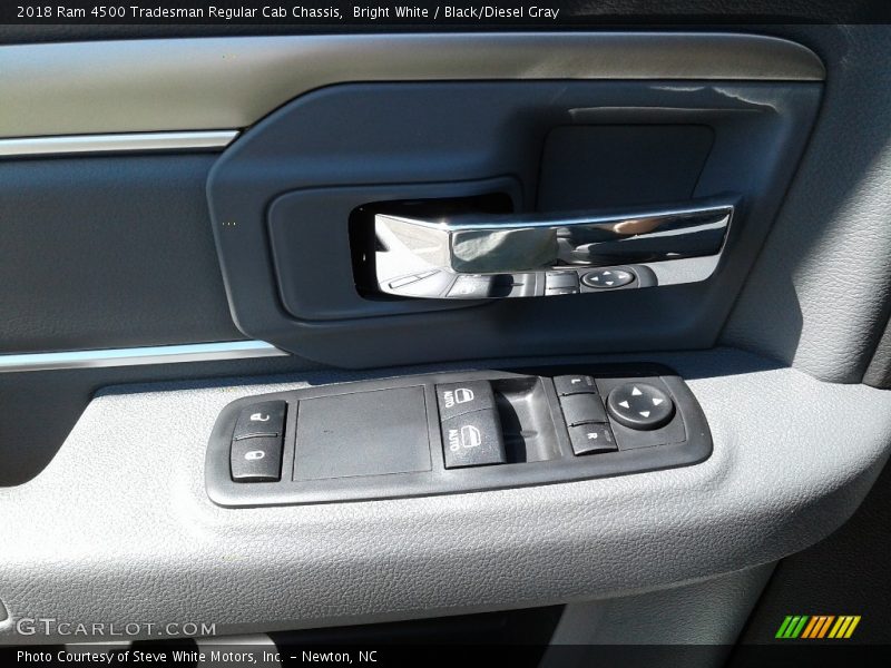 Bright White / Black/Diesel Gray 2018 Ram 4500 Tradesman Regular Cab Chassis