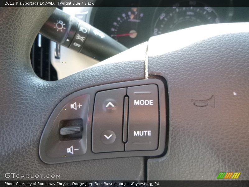 Twilight Blue / Black 2012 Kia Sportage LX AWD