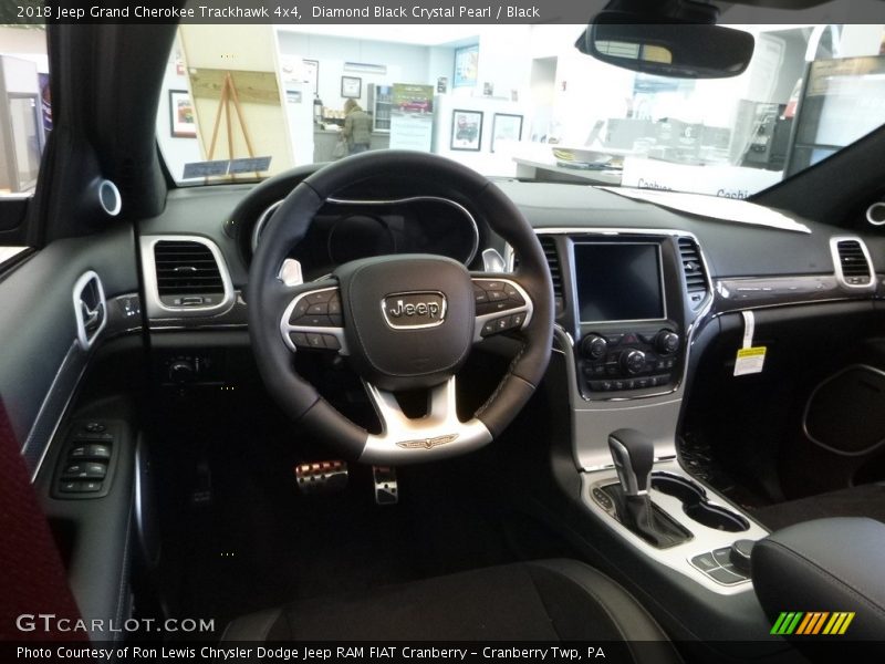 Dashboard of 2018 Grand Cherokee Trackhawk 4x4