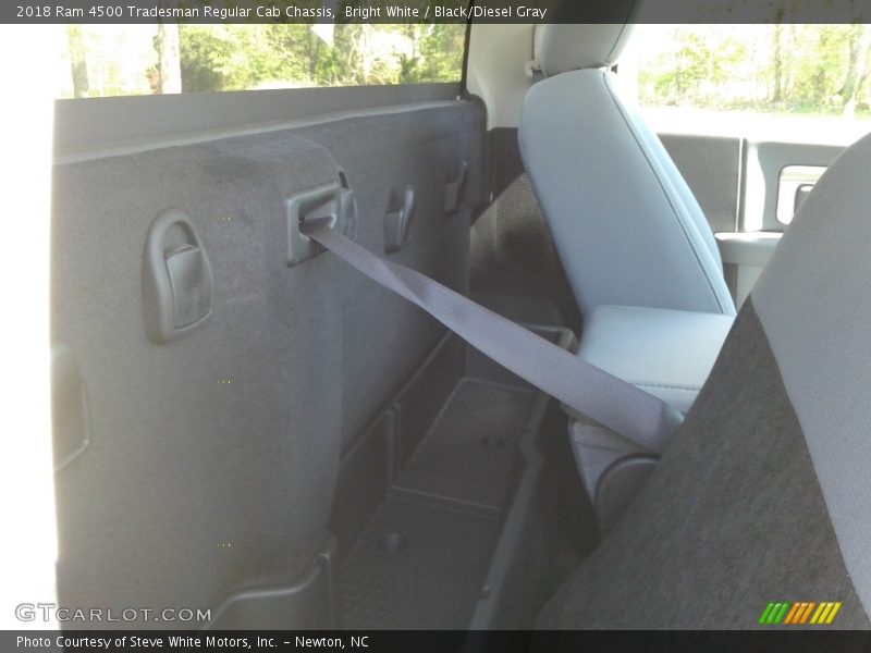 Bright White / Black/Diesel Gray 2018 Ram 4500 Tradesman Regular Cab Chassis
