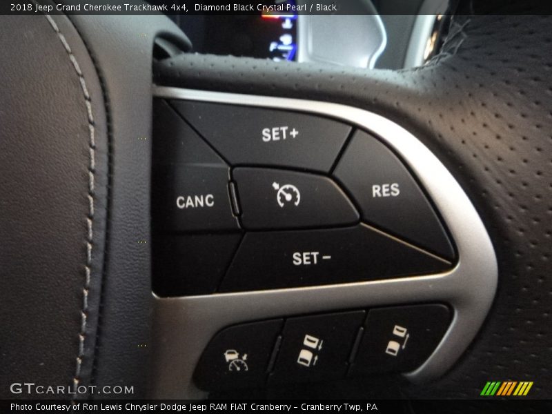 Diamond Black Crystal Pearl / Black 2018 Jeep Grand Cherokee Trackhawk 4x4