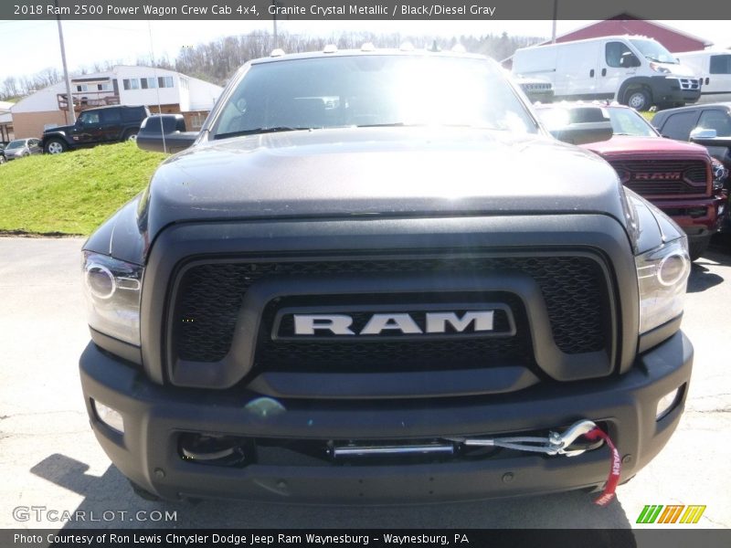 Granite Crystal Metallic / Black/Diesel Gray 2018 Ram 2500 Power Wagon Crew Cab 4x4