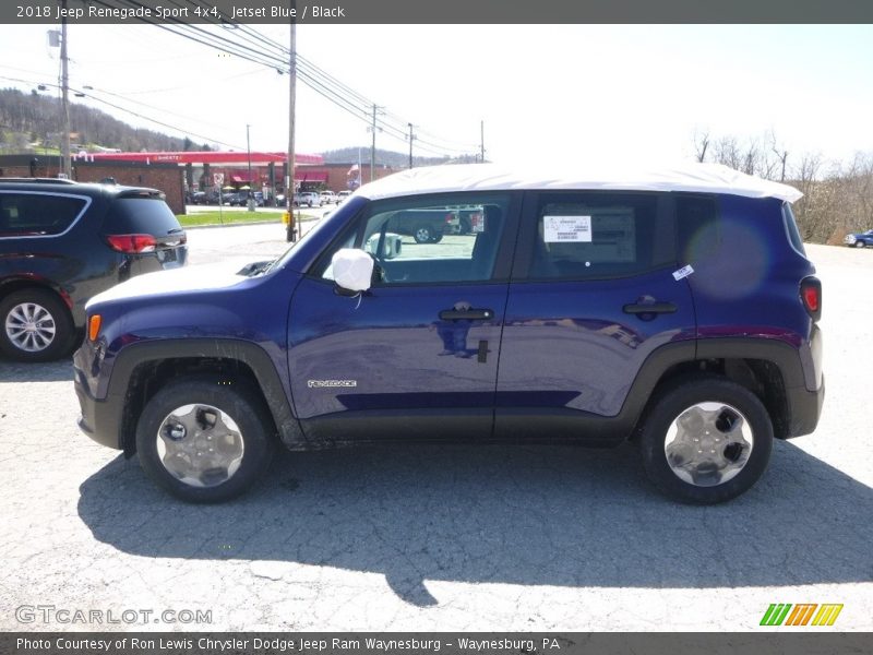 Jetset Blue / Black 2018 Jeep Renegade Sport 4x4