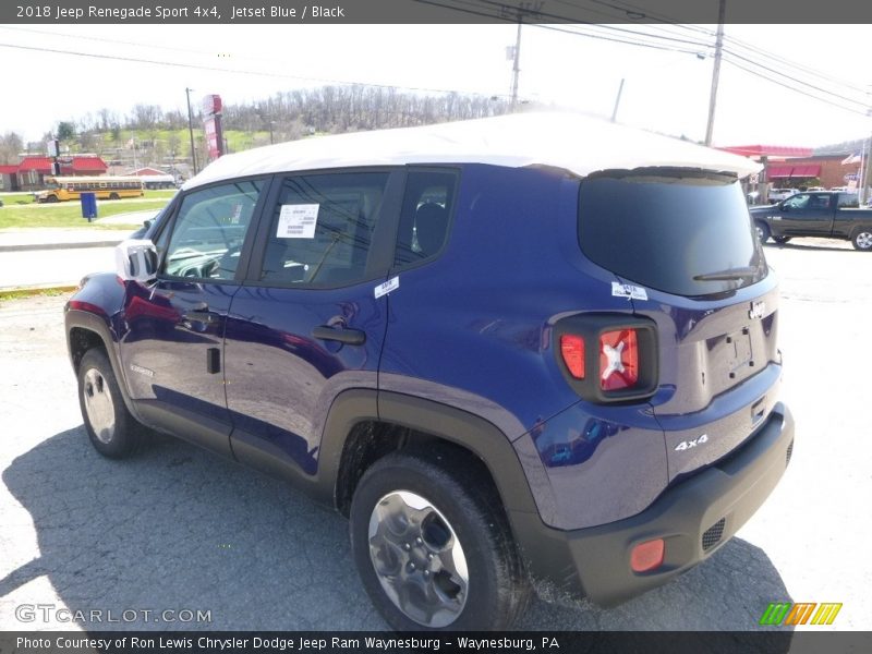 Jetset Blue / Black 2018 Jeep Renegade Sport 4x4