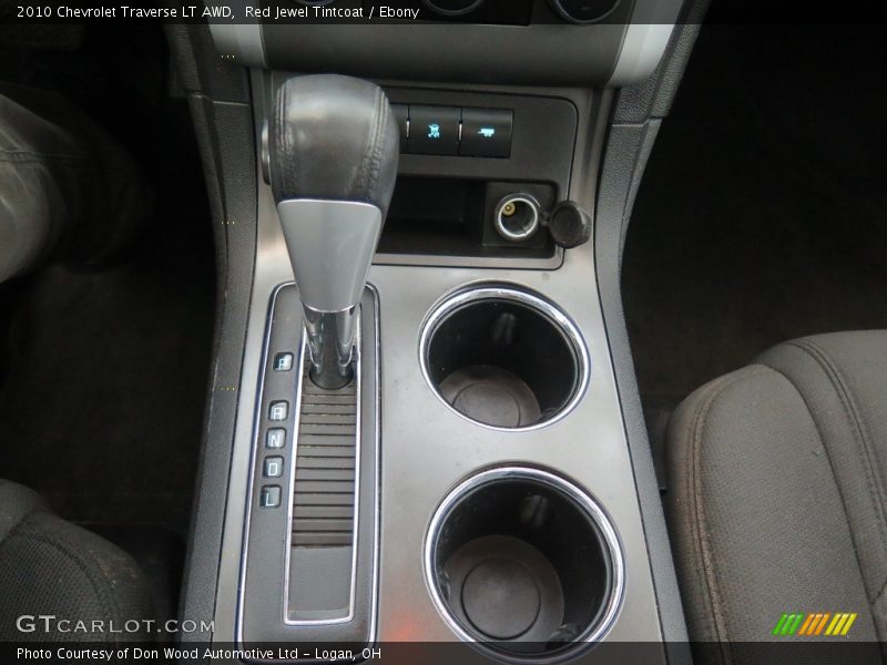 Red Jewel Tintcoat / Ebony 2010 Chevrolet Traverse LT AWD