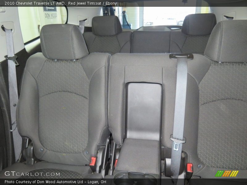 Red Jewel Tintcoat / Ebony 2010 Chevrolet Traverse LT AWD