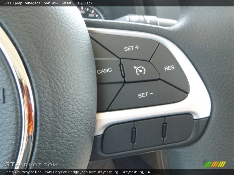 Jetset Blue / Black 2018 Jeep Renegade Sport 4x4