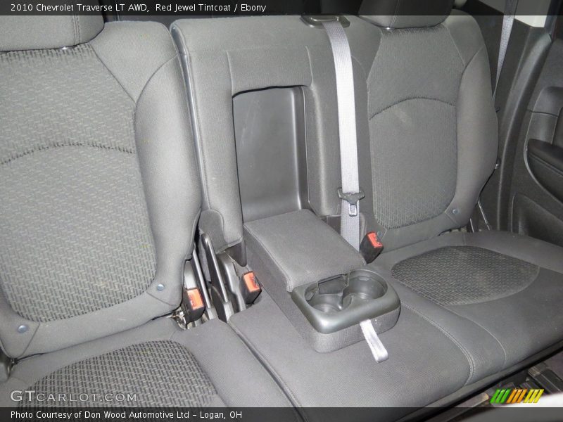 Red Jewel Tintcoat / Ebony 2010 Chevrolet Traverse LT AWD