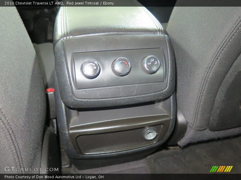 Red Jewel Tintcoat / Ebony 2010 Chevrolet Traverse LT AWD