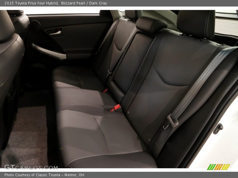 Blizzard Pearl / Dark Gray 2015 Toyota Prius Four Hybrid