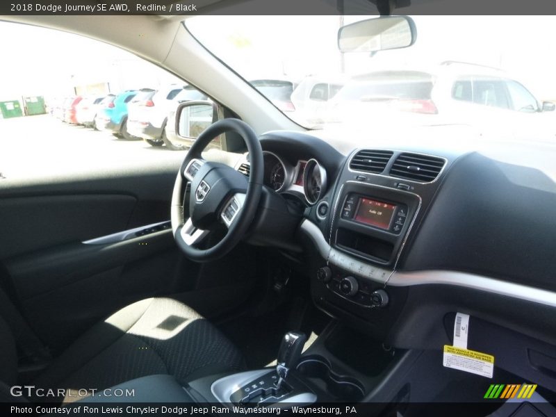Redline / Black 2018 Dodge Journey SE AWD